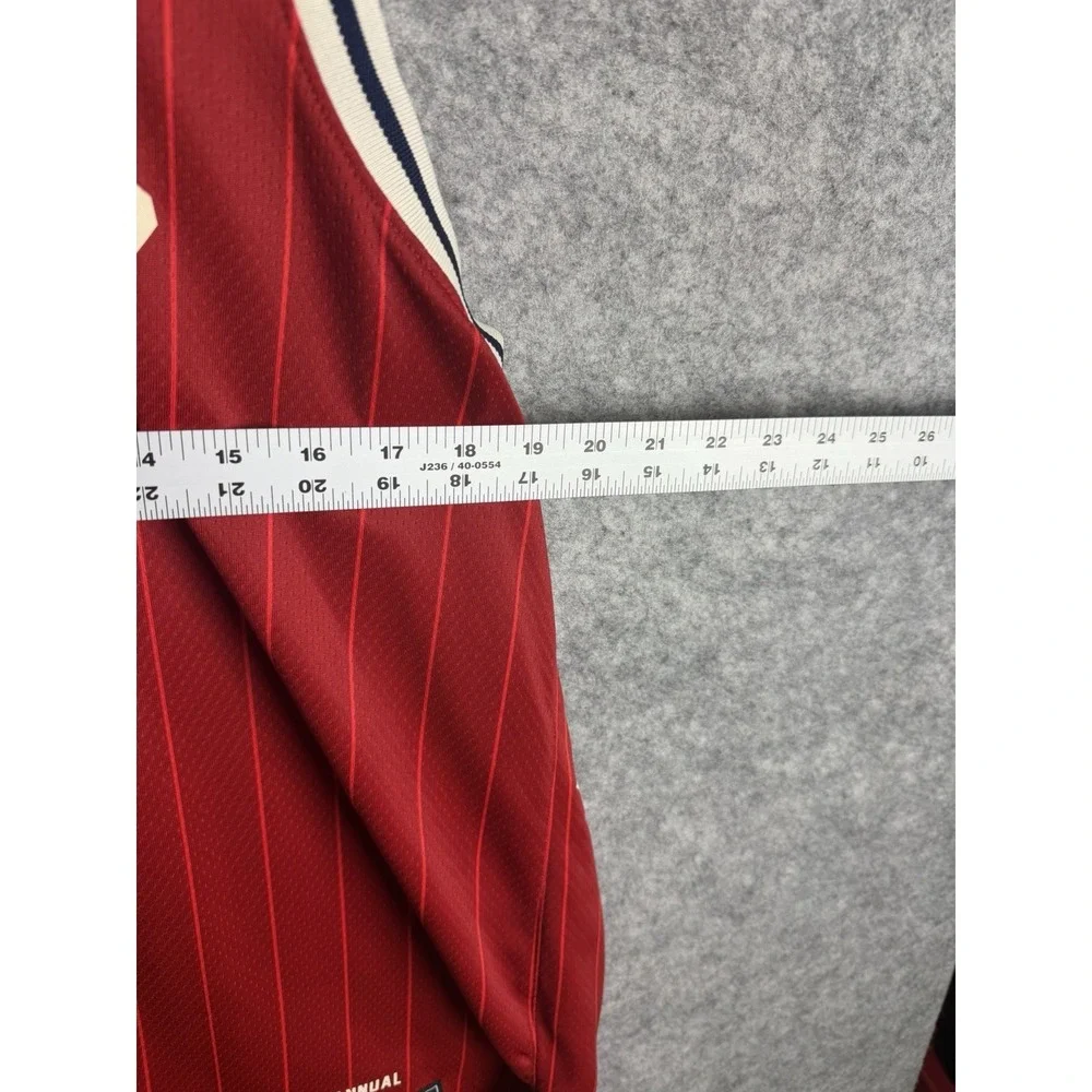 Joel Embiid Jersey Men's 52 2XL NBA Philadelphia Sixers All Star Game Jordan Red